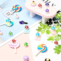 Miniatyrbillede 3 af 4: 50 stk. Svampe Charm Vedhæng Svampe Resin Charm Svampe Smykker Fund Charm Diy Vedhæng Fremstilling Resin Charm Til Armbånd Halskæde Øreringe Nøgle