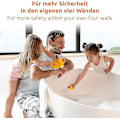 Miniatyrbild 5 av 5: Halkskyddsdusch och badkarsgenomföringar（8cm）, set med 20 duschfoder badkarsfoder transparent, självhäftande