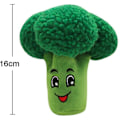 Pikkukuva 2 / 2: Koira Squeaky Toys, Hedelmät Ja Vihannekset Pehmo Chew Soft Doll Pack, parsakaali