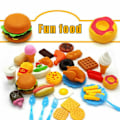 Miniatyrbild 2 av 4: Piao kök leksaker mat leksak kök hamburgare set pedagogisk låtsas lek present för pojkar flickor