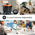 Miniatyrbillede 4 af 5: Digital køkkentimer - Magnetisk nedtællingstimer med stort LED-display