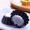 Miniatyrbilde 2 av 5: Egg Tart Former 12 stk, Mini Tart Pan For Baking, Aluminium Former Former