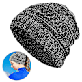 Miniatyrbillede 5 af 5: Ponytail Messy Bun Hale Kvinde Solid Ribbet Hat Cap, Kvinde Mode Hatte