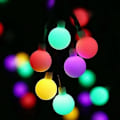 Miniatyrbillede 1 af 5: Solcelledrevne LED-lyskæder (30 farvede lys)