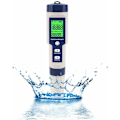 Miniatyrbild 1 av 5: PH-mätare 5 i 1 PH/TDS/EC/ORP/Temperatur Vattenkvalitetsmonitor Testare för simbassäng Hydroponics Dricksvatten Akvarier