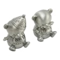 Miniatyrbillede 2 af 5: Baby Tænder Keepsake Box i Zinklegering - Bjørn Form - Udsøgt Udskæring - Souvenir Holder - Tandbeskytter til Børn og Småbørn