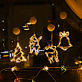 Miniatyrbild 3 av 3: LED juldekoration lampor tomte snögubbe fönster sugkopp lampor julgran semester dekoration lampor 1 st
