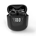Pikkukuva 1 / 5: Langattomat nappikuulokkeet Bluetooth 5.0 -kuulokkeet, sisäänrakennettu mikrofoni, melunvaimennus, 3D-stereokuulokkeet, korvanappikuulokkeet, IPX5-vedenpitävät Air Buds (musta)