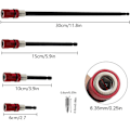 Miniatyrbild 2 av 5: Borrförlängningsbitshållare 4 st - 12' Magnetisk borrskruvmejselbitshållare Bar Chuck Adapter Exten GIft ZMYX