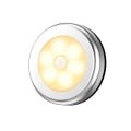 Miniatyrbillede 1 af 5: Rund Smart LED Natlampe Skab Seng Soveværelse Garderobe Skab Belysning Magnetisk Induktion Lampe uden Batteri
