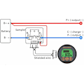 Miniatyrbild 4 av 5: Voltmeter Ammeter Spänningsström Mätare 80V 50A Husvagn RV Bil Auto