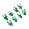 Miniatyrbilde 4 av 5: 8 stk fiske myke agn hopp frosk form liten topp vann flytende agn for ferskvann saltvann fiske