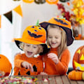Pikkukuva 4 / 5: Halloween-kurpitsalakki, söpö lyhtyhattu, pehmoinen kurpitsapäähattu