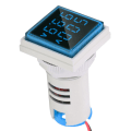Miniatyrbillede 4 af 5: Led Digital Display AC Spændingsstrømsmåler Indikator 22mm 0-100a Måler Indikator（blå）