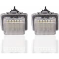 Miniatyrbild 1 av 5: Nummerplåtsbelysning 24-3528-SMD Lamp Assembly för denna Cl-klass Fel fri 3W 18 LED-lampor Vit Nummerplåtsbelysning 2-pack