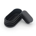 Miniatyrbilde 3 av 5: 100 stk 15x30mm plastendehetter for møbelben ovale endehetter for plaststolben plugger for ovale rør_fi