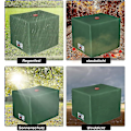 Miniatyrbilde 5 av 5: ( Grønn ) IBC Tankdeksel Presenning for 1000L IBC Container, 116 x 100 x 120 cm Anti-UV Regntett Wat