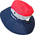 Miniatyrbilde 3 av 4: Dame Hestehale Solhatt UV-beskyttelse Foldbar Mesh Bred Bremskjerm Strand Fiskehatt$Dame Hestehale UV-beskyttelse Solhatt Pakkbar Bred Bremskjerm Boonie Cap F