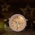 Miniatyrbild 3 av 5: Barnklocka, Pojkar och flickor väckarklocka digital för sovrum, Kanin väckarklocka, LED väckarklocka för flickor, Sängklocka