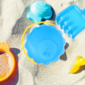 Miniatyrbillede 4 af 4: 5 stk. Børns Strandsand Legetøj Børn Strand Sandspand Legetøj Strandlegetøj（16.00X16.00X11.00CM，Tilfældig Farve）
