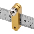 Miniatyrbilde 2 av 5: Guoxing Stållinjal Markering Lokalisator Tømmerarbeid Skriver Markering Lokalisator For Måling.(gull)(1stk) Stållinjal Markering Lokalisator Tømmerarbeid Skriver Mar