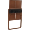 Miniatyrbild 1 av 5: Automatisk hönshusdörr i plast, batteridriven ljusdetektering, automatisk hönsdörr för gård, mörkbrun