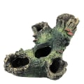 Miniatyrbilde 1 av 4: Trehull Gjemmested Hule Akvarium Reptil Habitat Landskapshuling