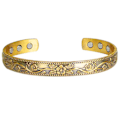 Miniatyrbild 4 av 5: Funktionellt koppararmband återanvändbart högglanspolerat slätt armband för personalförmåner affärsgåvor