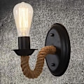 Miniatyrbilde 2 av 5: Stue Amerikansk Vegglampe Sengelampe Sengelampe Soverom Retro Kreativ Trappe Gang Gard