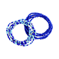 Miniatyrbilde 4 av 4: 2 stk. midjebeltekjeder Bohemian Belly Bead Body Chain for sommerfestkvinner marineblå