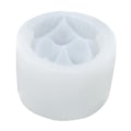 Miniatyrbillede 1 af 5: Lysestøbningsform, non-stick, multifunktionel, roseblomstform, 3D silikone, aromaterapi