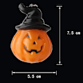 Pikkukuva 5 / 5: Halloween-kurpitsan muotoinen LED-valosarja - 3 m pitkä, 20 LED-valoa, lämmin väri