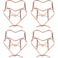 Skönhetssvamp Blenderställ, Makeup Svamp Torkställ Äggpulver Puff Displayställ - Roséguld 05
