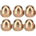 Miniatyrbild 3 av 5: Mässing Ekorrnötter Set Dome Head Cap Hex Nut Set Fordon Fästelement (M12 5st)