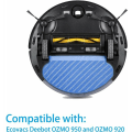 Miniatyrbild 5 av 5: Klädtillbehör Kläder för Ecovacs dammsugarrobot DEEBOT OZMO 950 OZMO 920 4 stycken