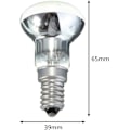 Miniatyrbillede 2 af 5: Lava lampe erstatnings pære - R39 E14 30w Lava lampe pære Reflektor Spot pære Lille skrue, Glødelampe til hjemmekøkken