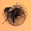 Miniatyrbilde 4 av 5: Mesh Blomster Hodeplagg Cocktail Fascinators Hatter Hodeplagg Fjær Hårklips