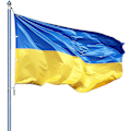 Miniatyrbillede 3 af 3: 4 Ukraine Flag Patches Ukraine Broderi Patch, Ukrainsk Velcro Patch, Taktisk Morale Patch, Til Broderi Klud Patch Badge Hook
