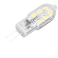 Miniatyrbild 4 av 5: 10 st G4 LED-lampa Ljusstyrka Dimbar Hög Färgåtergivning Transparent Skal Lampor för Landskapsbelysning DC 12V (Varmvitt)