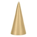 Miniatyrbillede 4 af 5: Ringholder i kegleform til smykker - Ringdisplayholder til forlovelses- eller vielsesringe - Guld