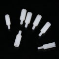 Miniatyrbild 5 av 5: 200 stycken M2.5 nylon hane hon sexkant distansmuttrar sortiment set med plastbox