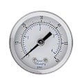 Miniatyrbild 1 av 5: Luft-vatten-gas-tryckmätare Vakuumtryckmätare 0-60 Psi Bakre montering 1/8\" Npt