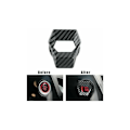 Miniatyrbild 4 av 5: DOPA Universal Car Styling Sticker Auto Engine Start Stop Button Cover Ring Ignition Start Stop Button Accessories Carbon Fiber Trim Snap Button