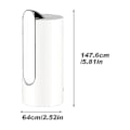 Miniatyrbillede 3 af 5: Vanddispenser Foldbar Kontor Hjem Køkken Usb Opladning Drikkevand