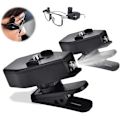 Miniatyrbillede 1 af 5: Mini læselampe, clip-on lys clip-on lommelygte clip-on lys til natvedligeholdelse læsning fiskegrej (1 par)
