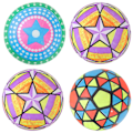 Miniatyrbilde 2 av 3: 4 stk. oppblåsbare strandballonger med fluorescerende mønster for strandfest (tilfeldig stil) (23,00 x 23,00 x 23,00 cm)