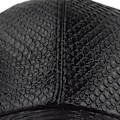 Miniatyrbilde 3 av 4: Lær Baseball Cap - Unisex Casual Dad Hat Justerbar Rem Dame Menn