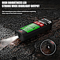 Miniatyrbillede 4 af 5: A1 Fuldautomatisk Anti-brænd Intelligent Digital Multimeter Spændingsdetektering Multimeter Lcd-display（A1 Kludpose）