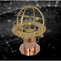 Miniatyrbild 4 av 5: 3D Metall Sol System Modell Retro Urverk Planeter Hantverk Kinetisk Konst Asteroid Sol System Modell Skrivbordsdekor