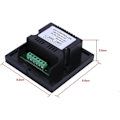 Miniatyrbillede 5 af 5: Dæmpbar lys, dæmpbar LED-touchpanel, monokrom dæmpningsvægkontaktcontroller, stille DC 12v-24v touchpanel LED-lysstrimmel med brugermanual (bl